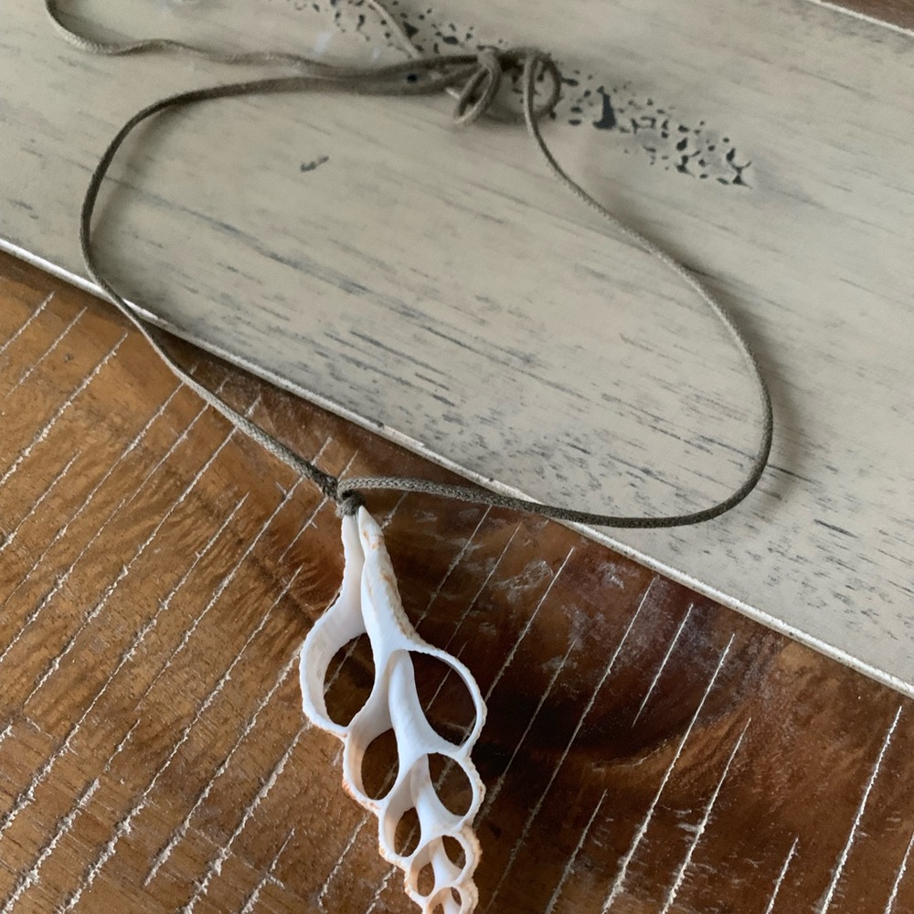 Shell Statement Necklace - image 1